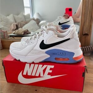 Women’s Nike AirMax Excee White Black Atomic Pink Shoes